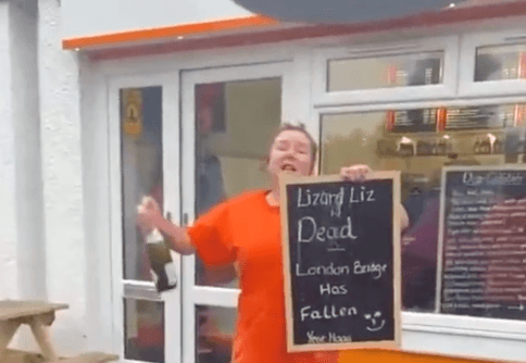 Chippy owner who ‘celebrated’ Queen’s death has windows smashed in
