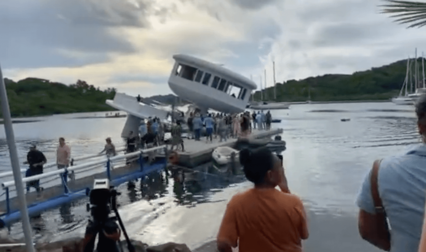 $1.5 million floating home prototype sinks into water at grand unveiling