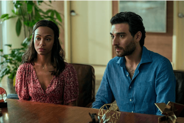Zoe Saldana, 44, is playing a student half her age in new Netflix series Zoe Saldana, 44, is playing a student half her age in new Netflix series