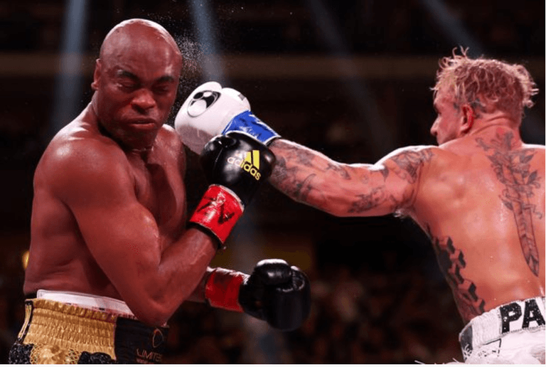 Jake Paul beats Anderson Silva on points to remain undefeated as boxer Jake Paul beats Anderson Silva on points to remain undefeated as boxer