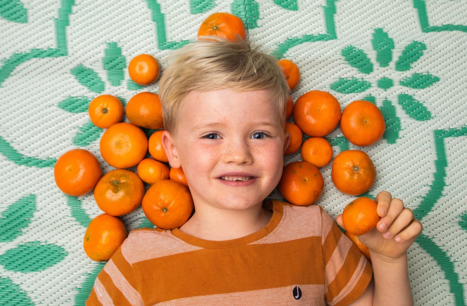 ‘My son turned into a real-life Simpsons character after eating too many oranges’