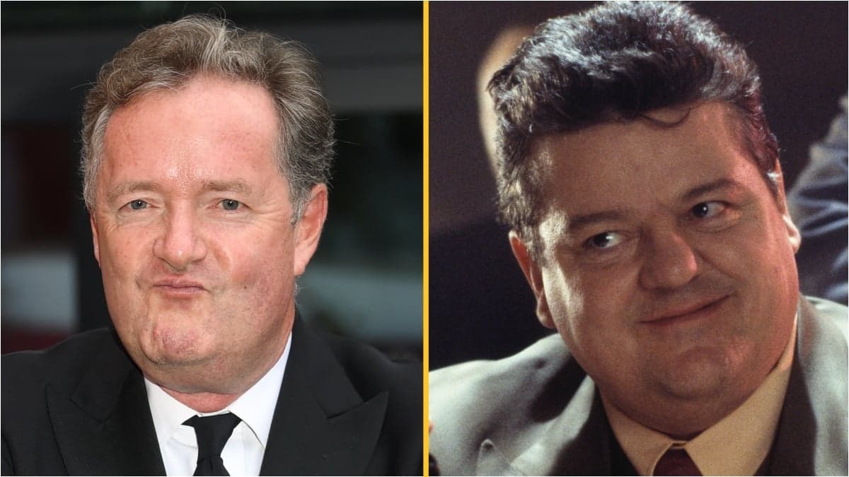 Robbie Coltrane once threatened to beat up ‘f***ing w****r’ Piers Morgan in a London restaurant