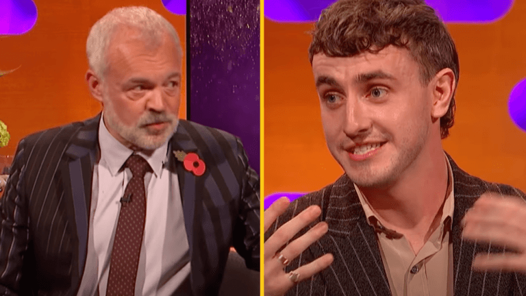 Paul Mescal causes outrage by not wearing a poppy on Graham Norton show Paul Mescal causes outrage by not wearing a poppy on Graham Norton show