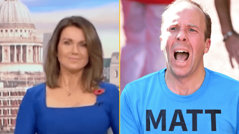 Susanna Reid forced to apologise after GMB guest calls Matt Hancock a ‘d***head’ Susanna Reid forced to apologise after GMB guest calls Matt Hancock a ‘d***head’
