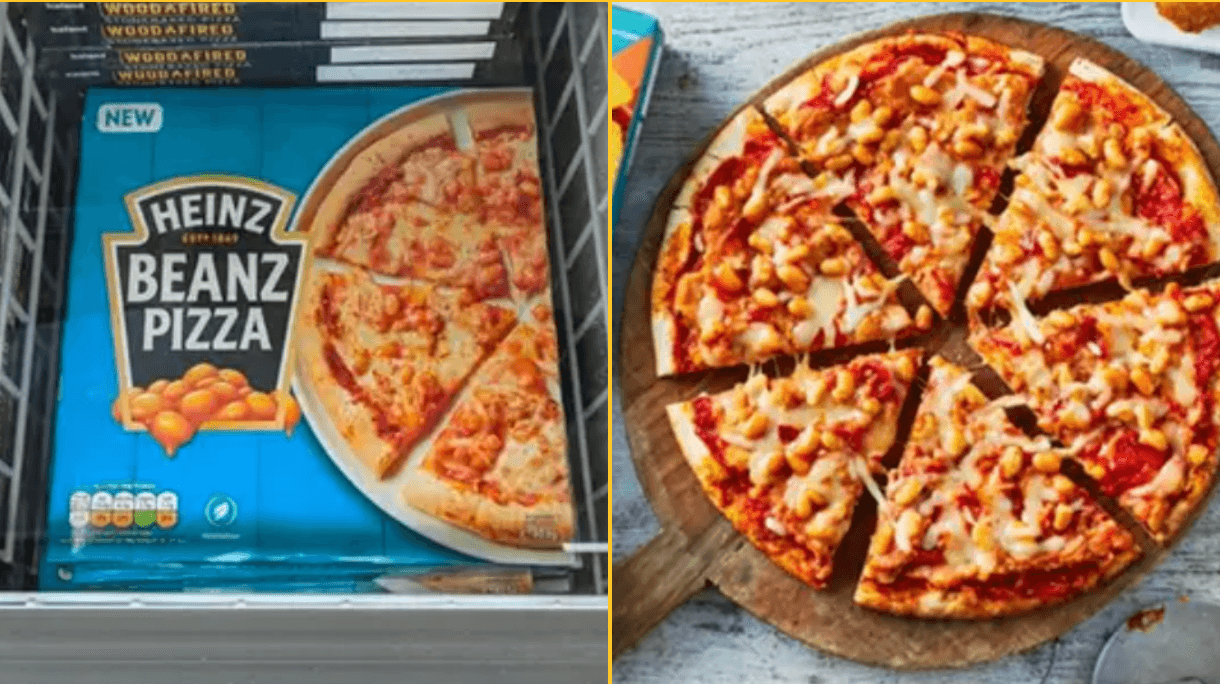 People are shocked as Heinz Beanz pizzas return