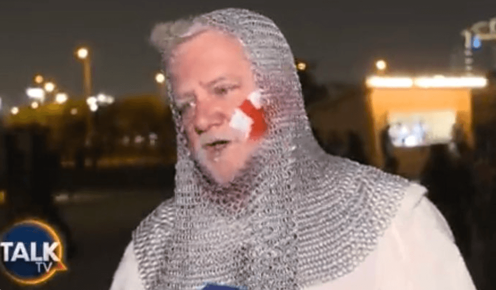 England fans ‘made to strip naked’ after dressing as Crusaders in Qatar