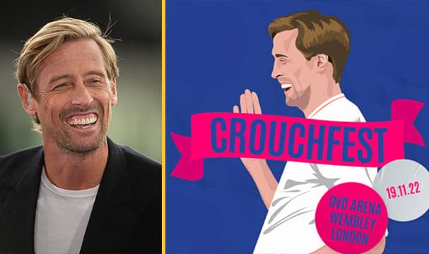 Peter Crouch’s ‘Crouchfest’ returns on the eve of World Cup