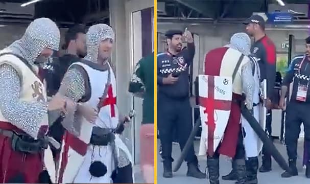 England fans in crusader costumes banned from entering Qatar stadiums