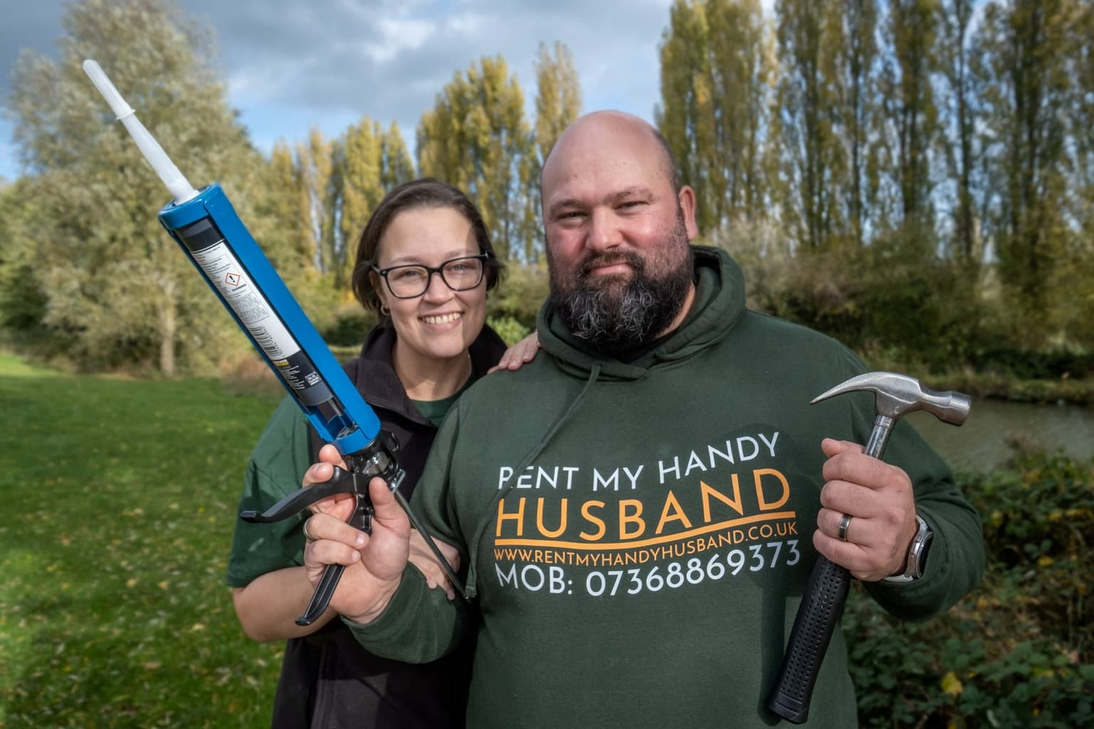 Wife rents out her husband for £40 to other women to do odd jobs