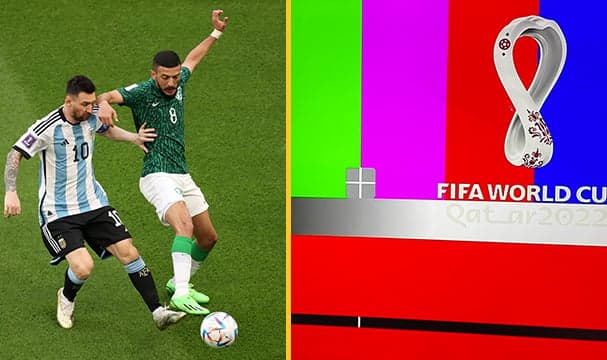 ITV apologise after World Cup feed mysteriously cuts off during Saudi anthem ITV apologise after World Cup feed mysteriously cuts off during Saudi anthem