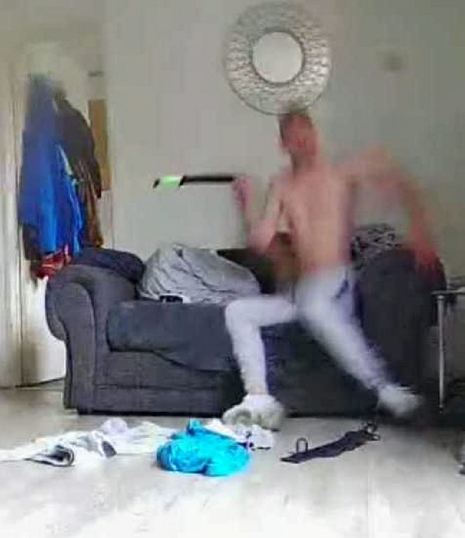 Man who threatened partner with zombie knife during vicious attack caught out by his ‘dog cam’