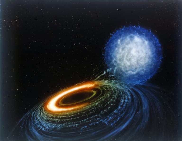 Mysterious black hole has been found pointing directly at Earth blasting light at us Mysterious black hole has been found pointing directly at Earth blasting light at us