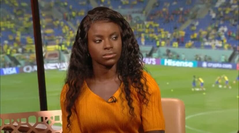 Eniola Aluko responds to criticism after on-air mistake