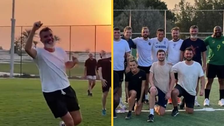 Roy Keane runs the show in World Cup media match as Ally McCoist branded ‘traitor’ Roy Keane runs the show in World Cup media match as Ally McCoist branded ‘traitor’