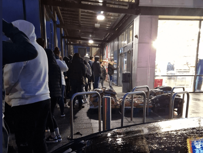 Aldi shoppers queue from 6am in hunt for Prime energy drink