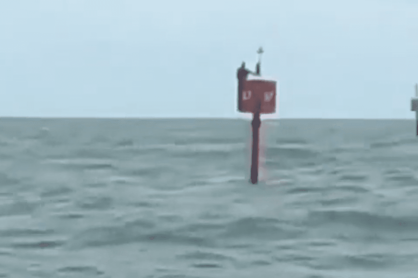 Man survived for two days at sea by clinging onto a buoy