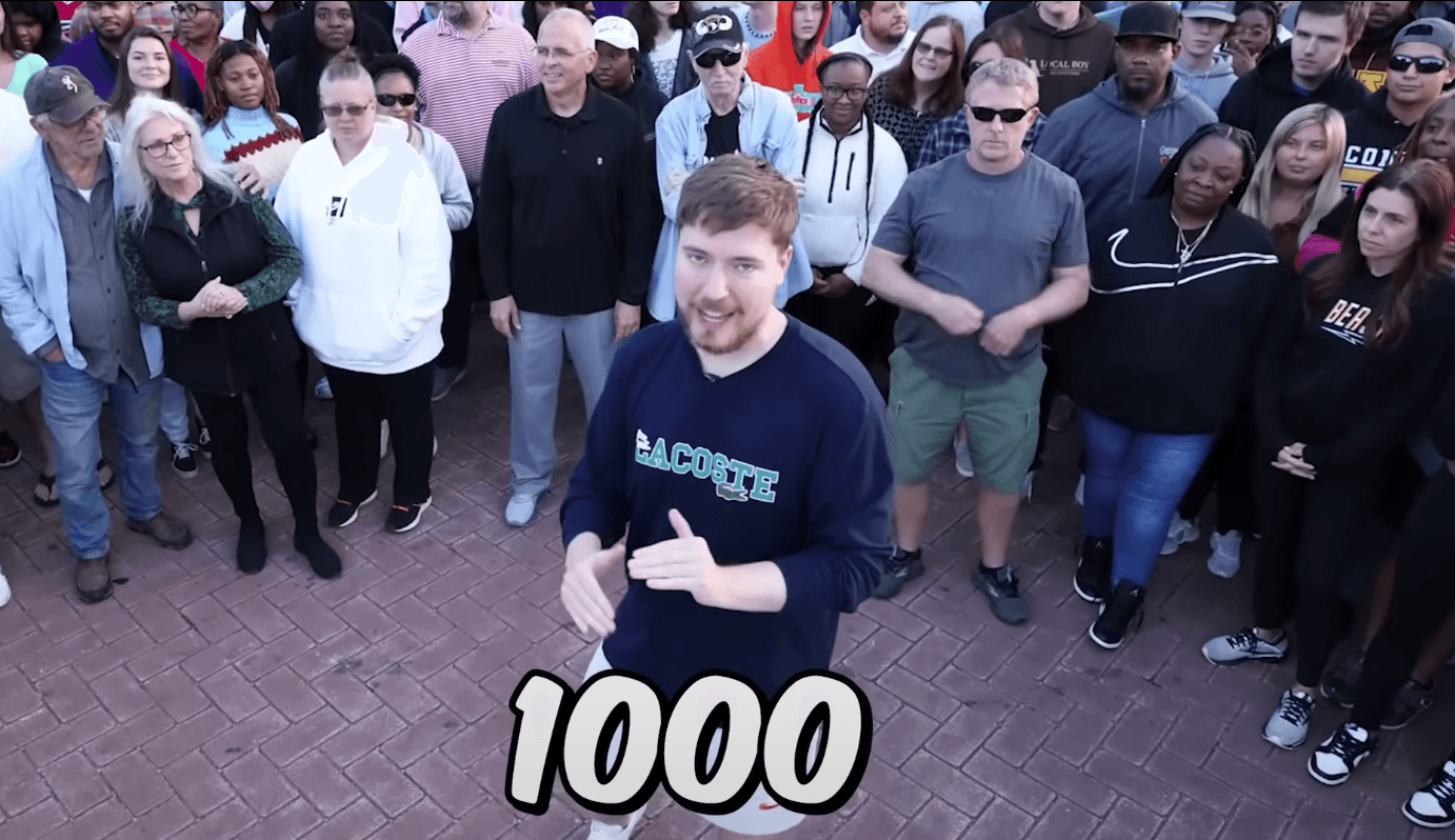 YouTuber MrBeast cures 1,000 people of blindness