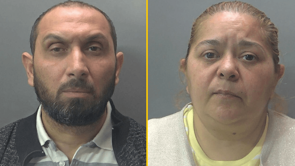 Couple forced woman into slavery and made her give up baby hours after it was born