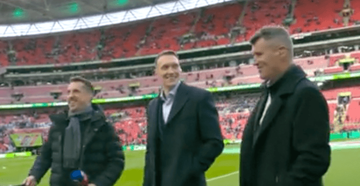 Roy Keane refuses to break character during Phil Jones interview