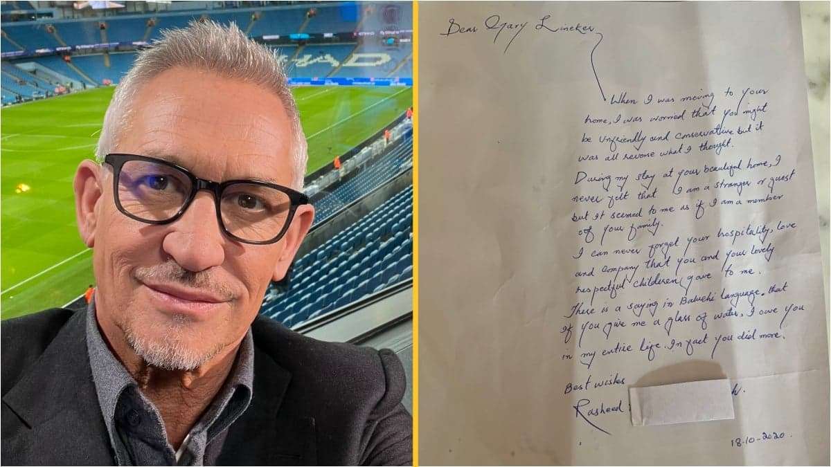 Refugee taken in by Gary Lineker tells all about living with the BBC presenter