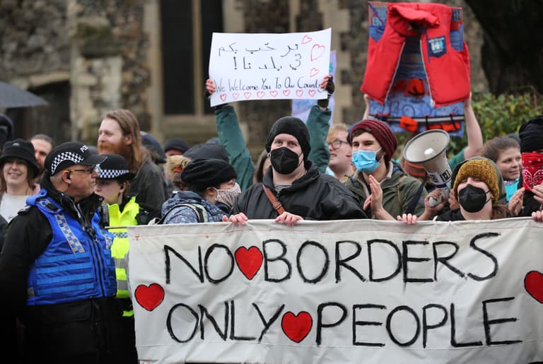 All migrants may be moved out of hotels to disused ferries and military bases, report claims All migrants may be moved out of hotels to disused ferries and military bases, report claims