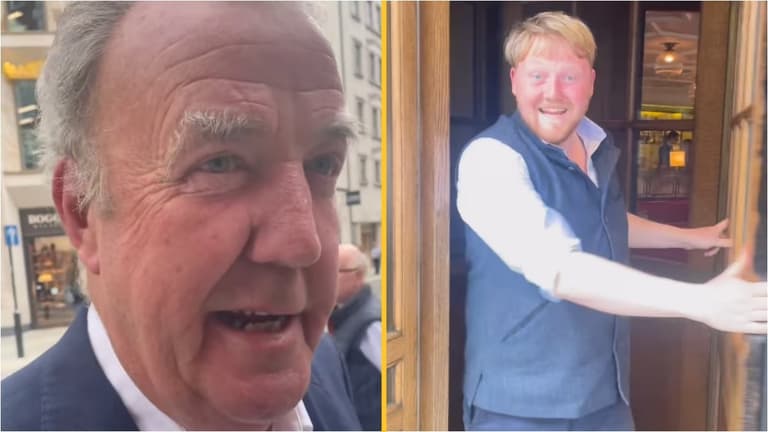 Jeremy Clarkson shares moment Kaleb Cooper used a revolving door for the first time Jeremy Clarkson shares moment Kaleb Cooper used a revolving door for the first time