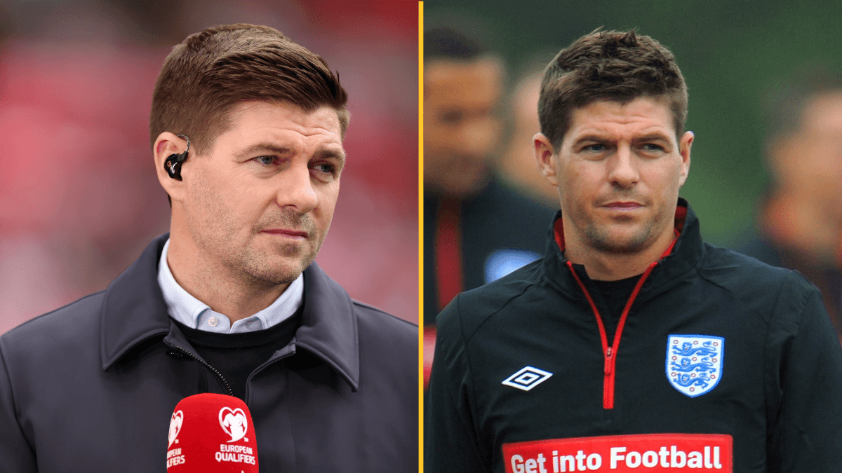 Steven Gerrard reveals two England teammates he ‘pretended to like’
