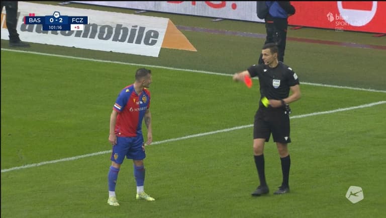 Granit Xhaka’s brother sent off in bizarre VAR decision