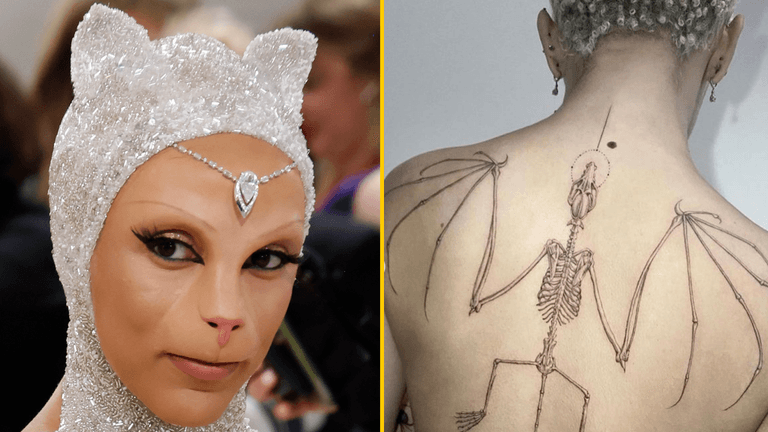 Doja Cat fans are worried she’s joined the illuminati after showing off her new tattoo Doja Cat fans are worried she’s joined the illuminati after showing off her new tattoo