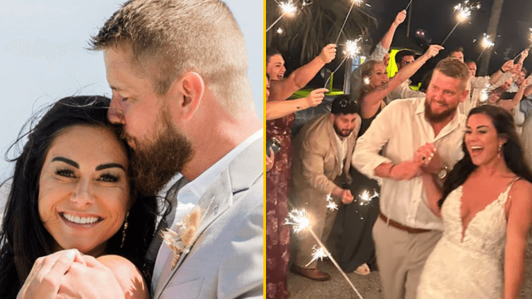 Husband of bride killed on wedding day speaks out for the first time Husband of bride killed on wedding day speaks out for the first time