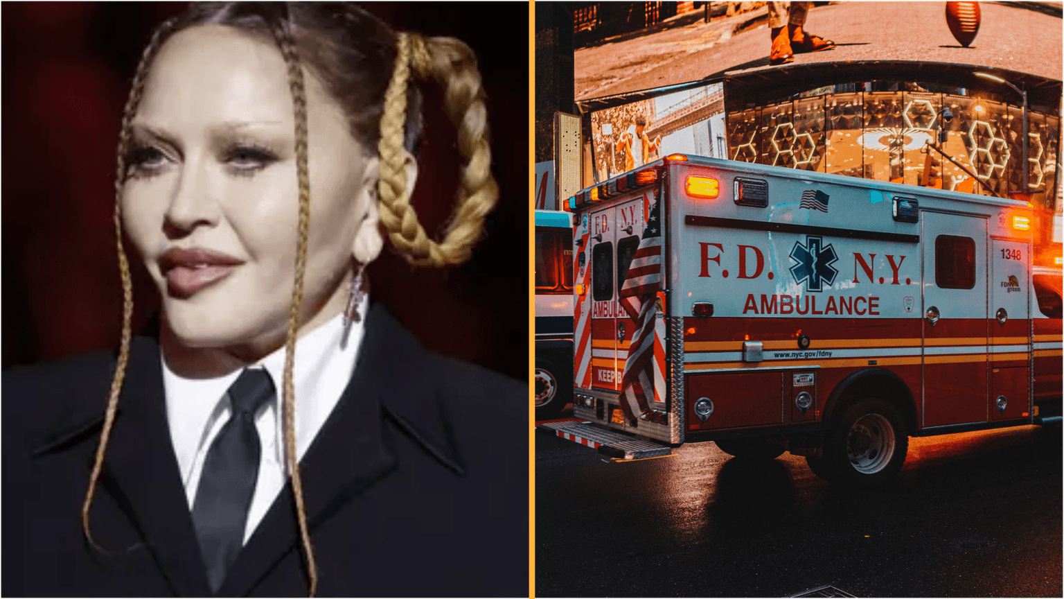 Madonna rushed to hospital after being found unresponsive