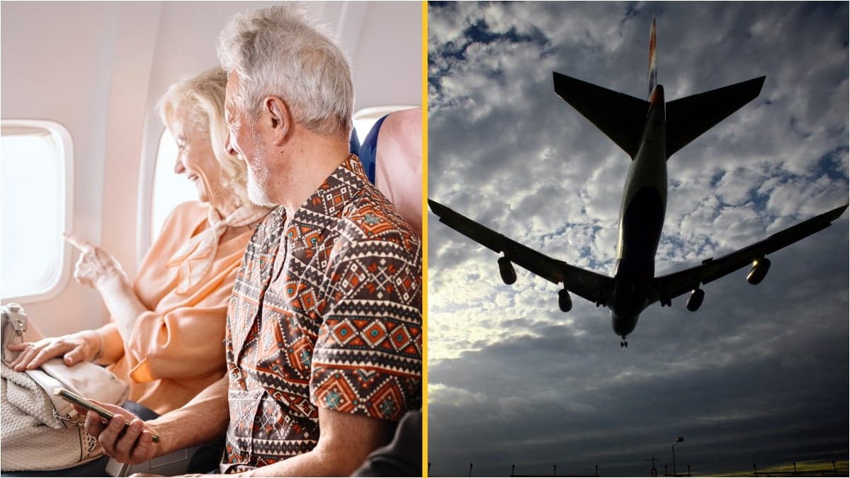 Man gets ‘stink eye’ on flight after refusing to let elderly couple sit in his seat