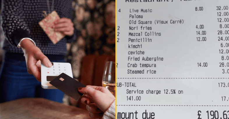 Woman charged for listening to live music at a restaurant