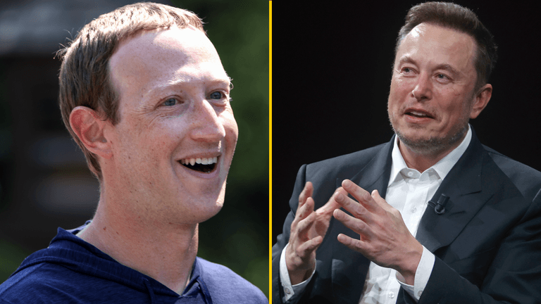 Elon Musk challenges Mark Zuckerberg to a ‘d*** measuring contest’ as feud continues Elon Musk challenges Mark Zuckerberg to a ‘d*** measuring contest’ as feud continues