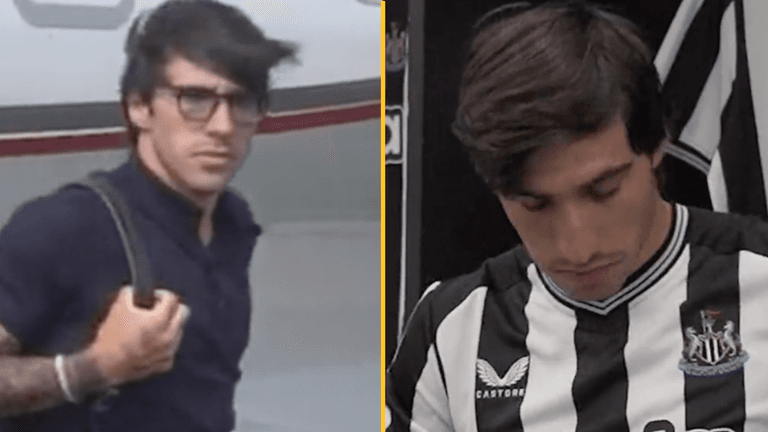 Fans claim Sandro Tonali looks ‘unhappy’ after arriving in Newcastle Fans claim Sandro Tonali looks ‘unhappy’ after arriving in Newcastle