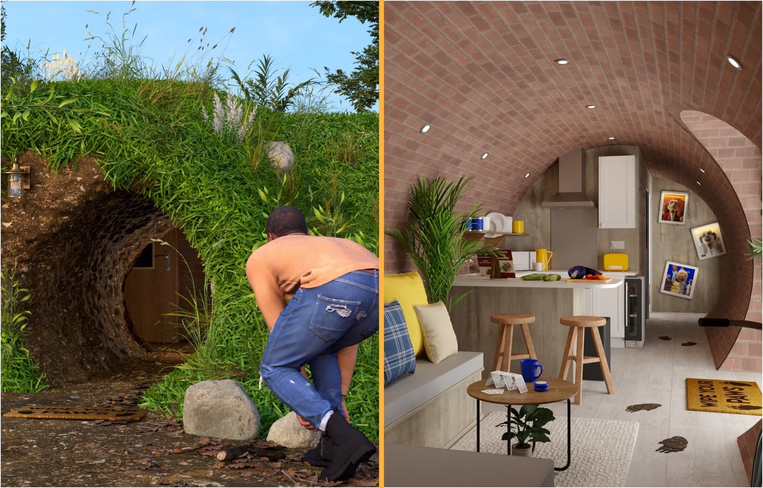 You can now stay in a wombat’s burrow as unique B&B opens to the public