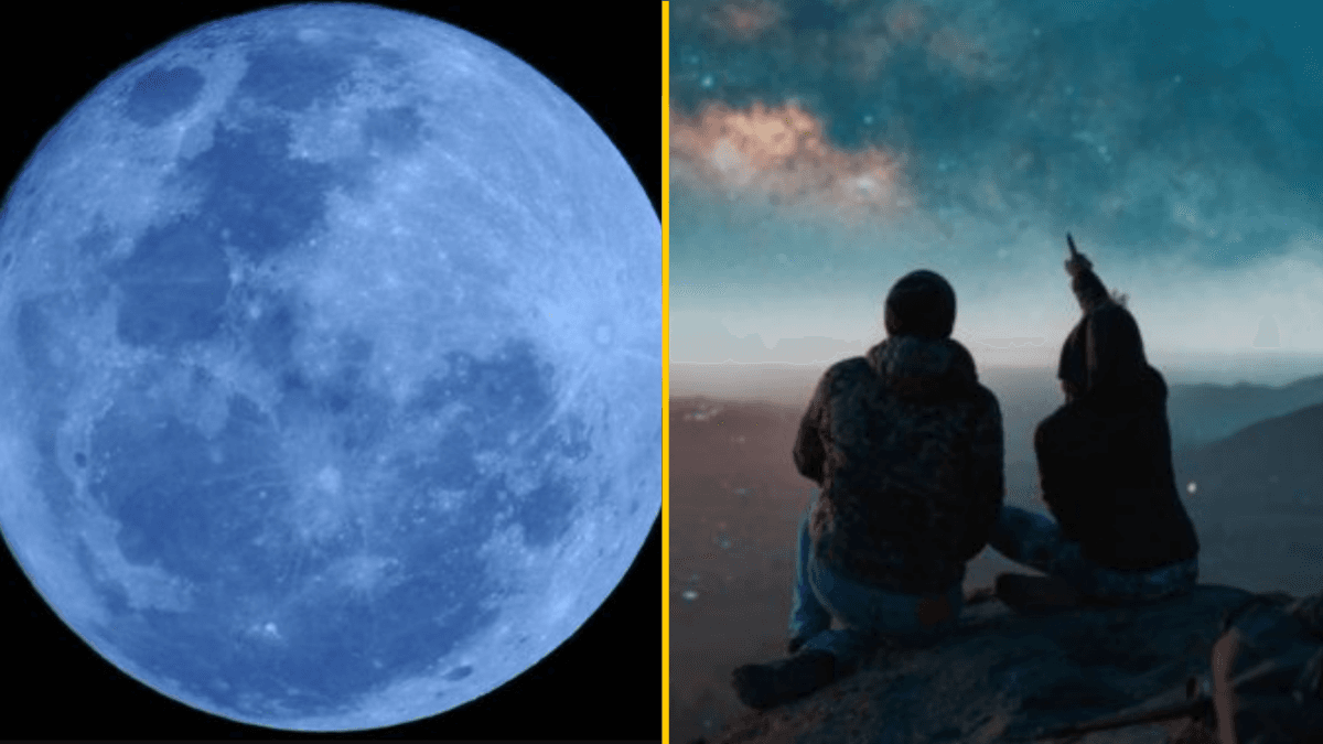 ‘Blue’ supermoon visible this week for first time in a decade
