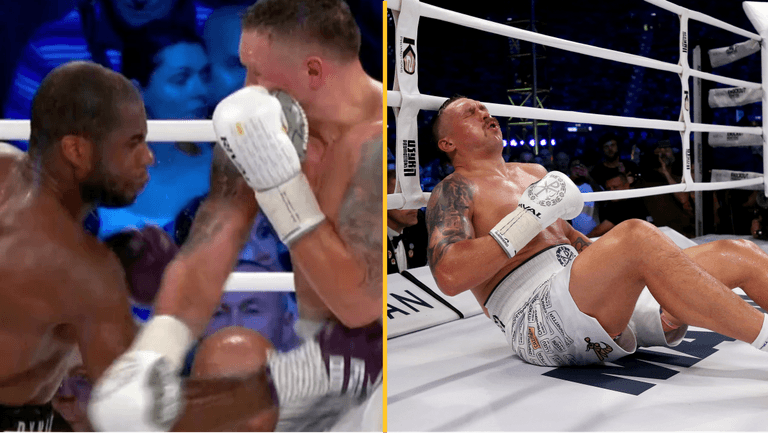 TNT pundits lose their mind over Daniel Dubois’ ‘low blow’ against Oleksandr Usyk TNT pundits lose their mind over Daniel Dubois’ ‘low blow’ against Oleksandr Usyk