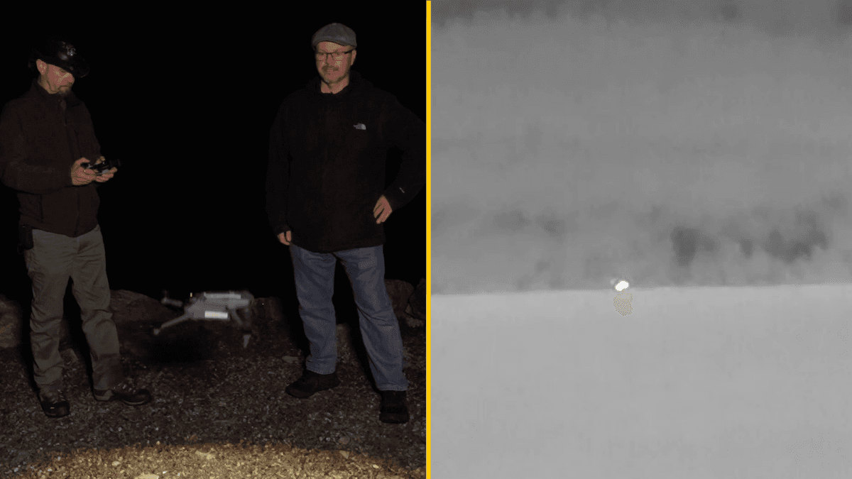 Loch Ness Monster seen in ‘first-ever video’ after thermal imaging drone spotted ‘mass’