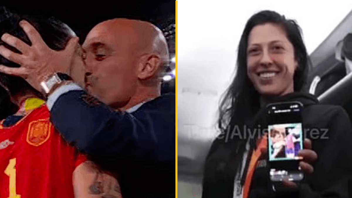 Video footage shows Jenni Hermoso laughing at controversial kiss