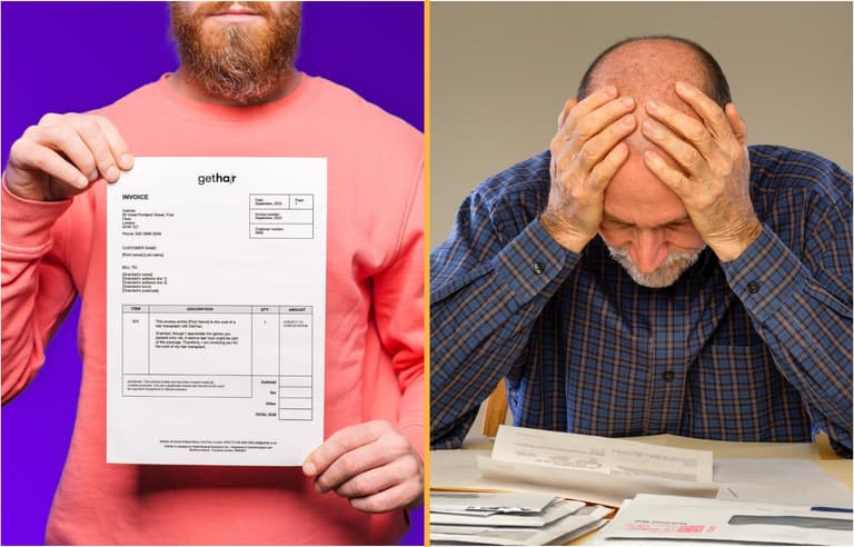 Bald men can now invoice their granddads for a hair transplant Bald men can now invoice their granddads for a hair transplant