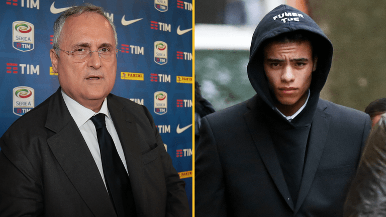 Lazio hit out at Man United for failed Mason Greenwood move Lazio hit out at Man United for failed Mason Greenwood move
