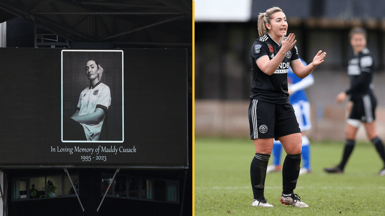 Police issue statement on death of Sheffield United star Maddy Cusack