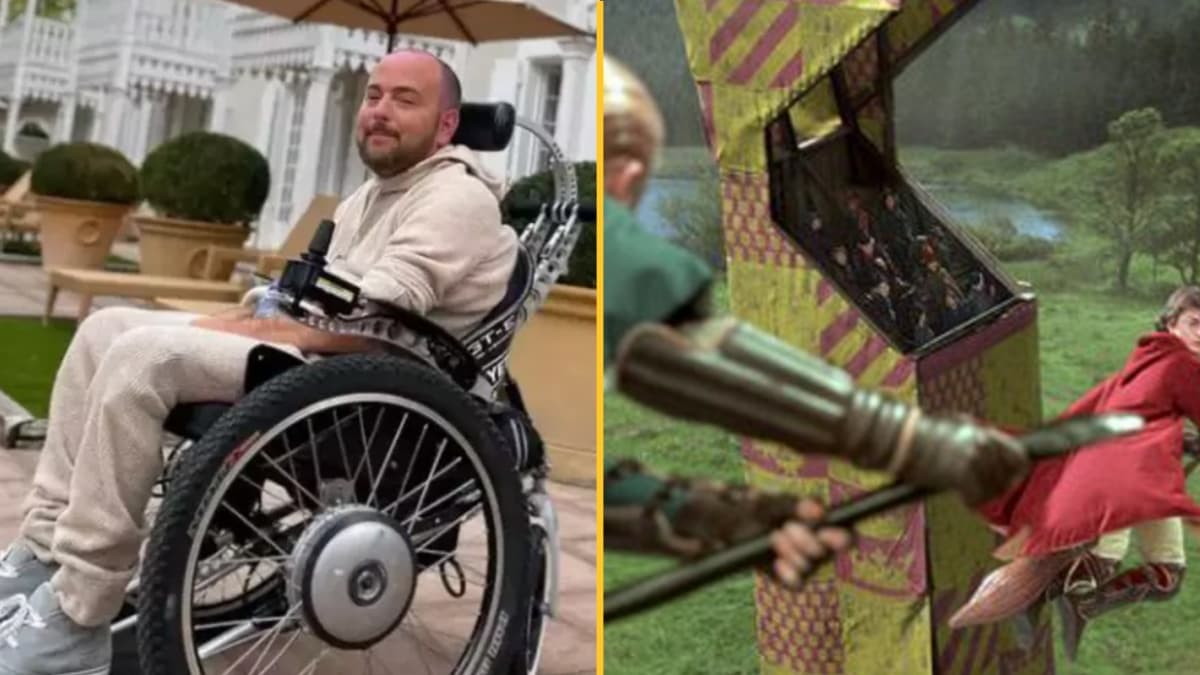 Daniel Radcliffe’s Harry Potter stunt double speaks about the scene which left him paralysed