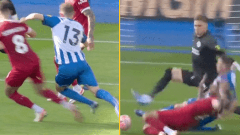 Fans left confused after Pascal Gross avoids red card for Brighton Fans left confused after Pascal Gross avoids red card for Brighton