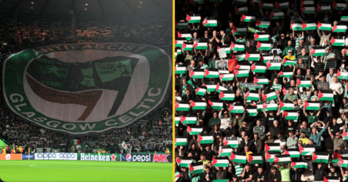 Celtic ban Green Brigade supporters group from attending home games after pro-Palestine display Celtic ban Green Brigade supporters group from attending home games after pro-Palestine display