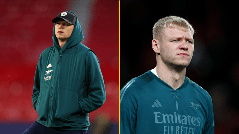 Aaron Ramsdale has ‘lost his smile’ after being dropped by Arsenal Aaron Ramsdale has ‘lost his smile’ after being dropped by Arsenal