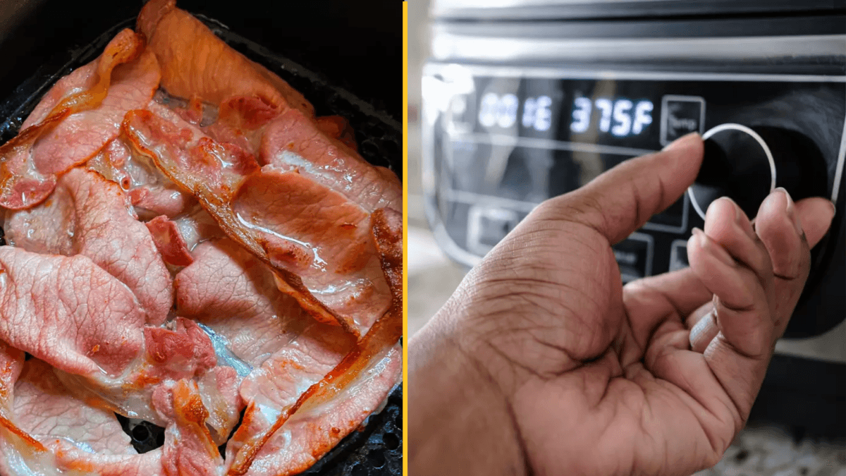 Expert issues warning to people who cook bacon in an air fryer
