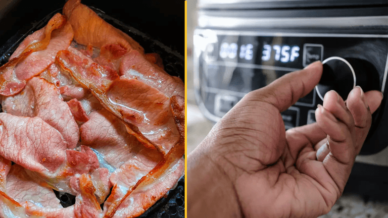 Expert issues warning to people who cook bacon in an air fryer Expert issues warning to people who cook bacon in an air fryer