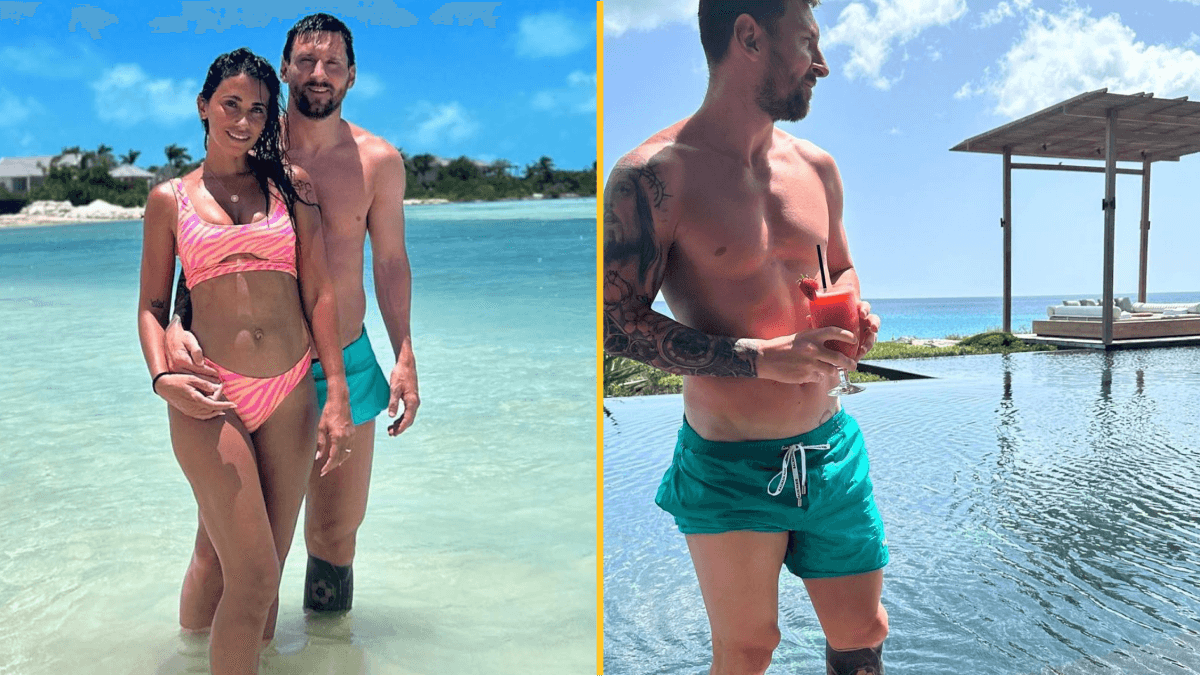 People are losing their minds over Lionel Messi’s knees